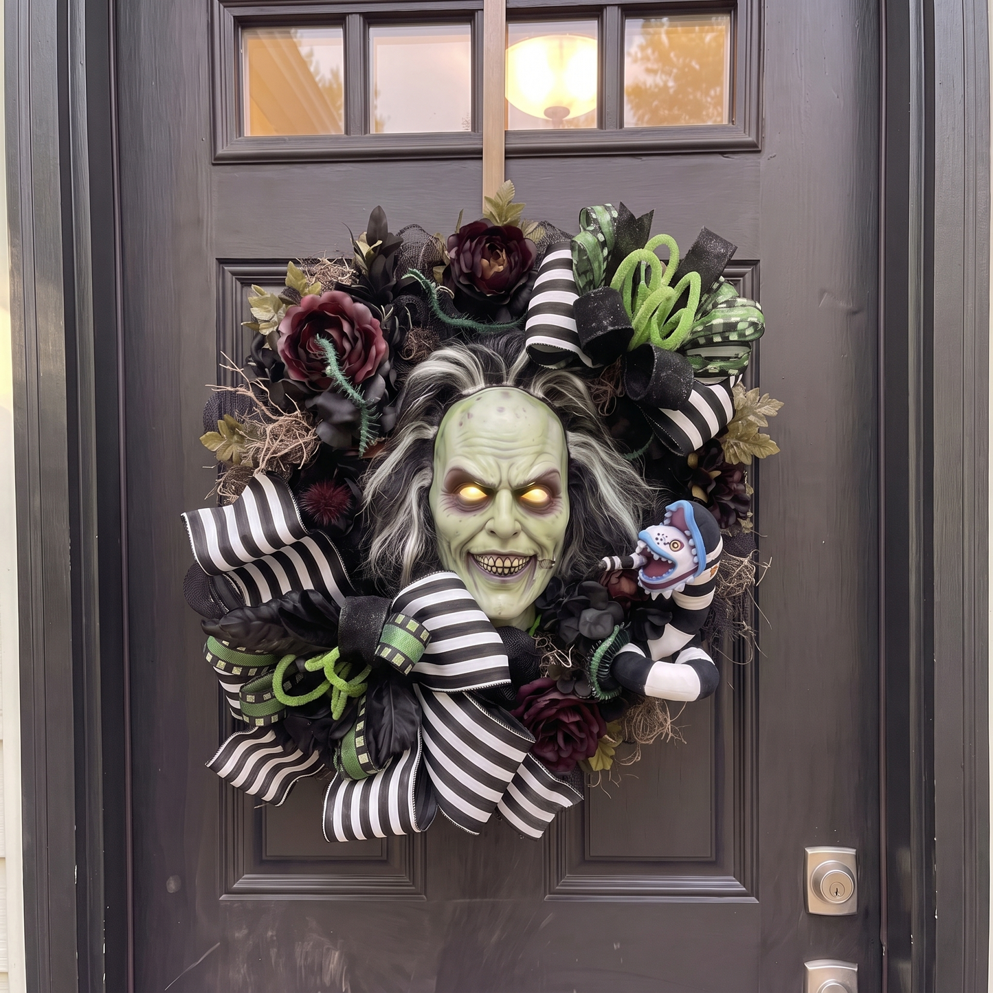 Beetlejuice Halloween Wreaths